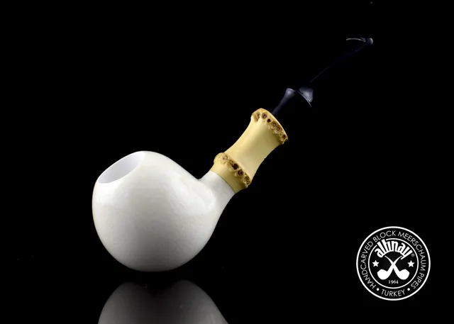 altinay-translucent-bamboo-ball-meerschaumpfeife-selten image 1