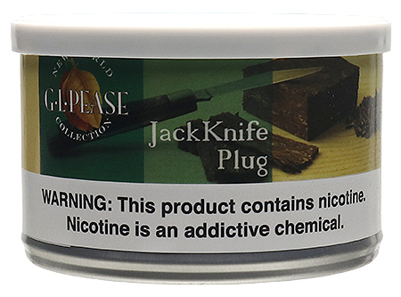 g-l-pease-jackknife-plug-pfeifentabak-2oz-kr-ftig image 1