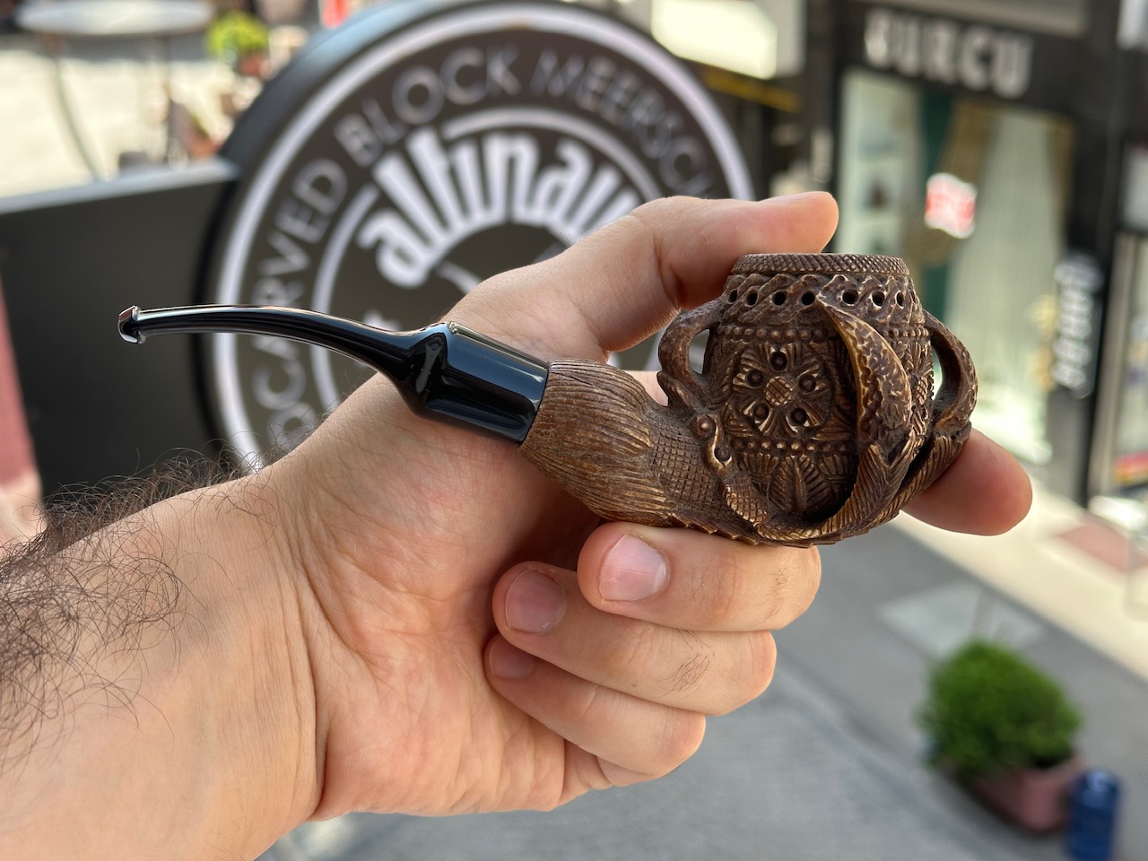altinay-eagle-s-claw-dark-claw-meerschaumpfeife image 3