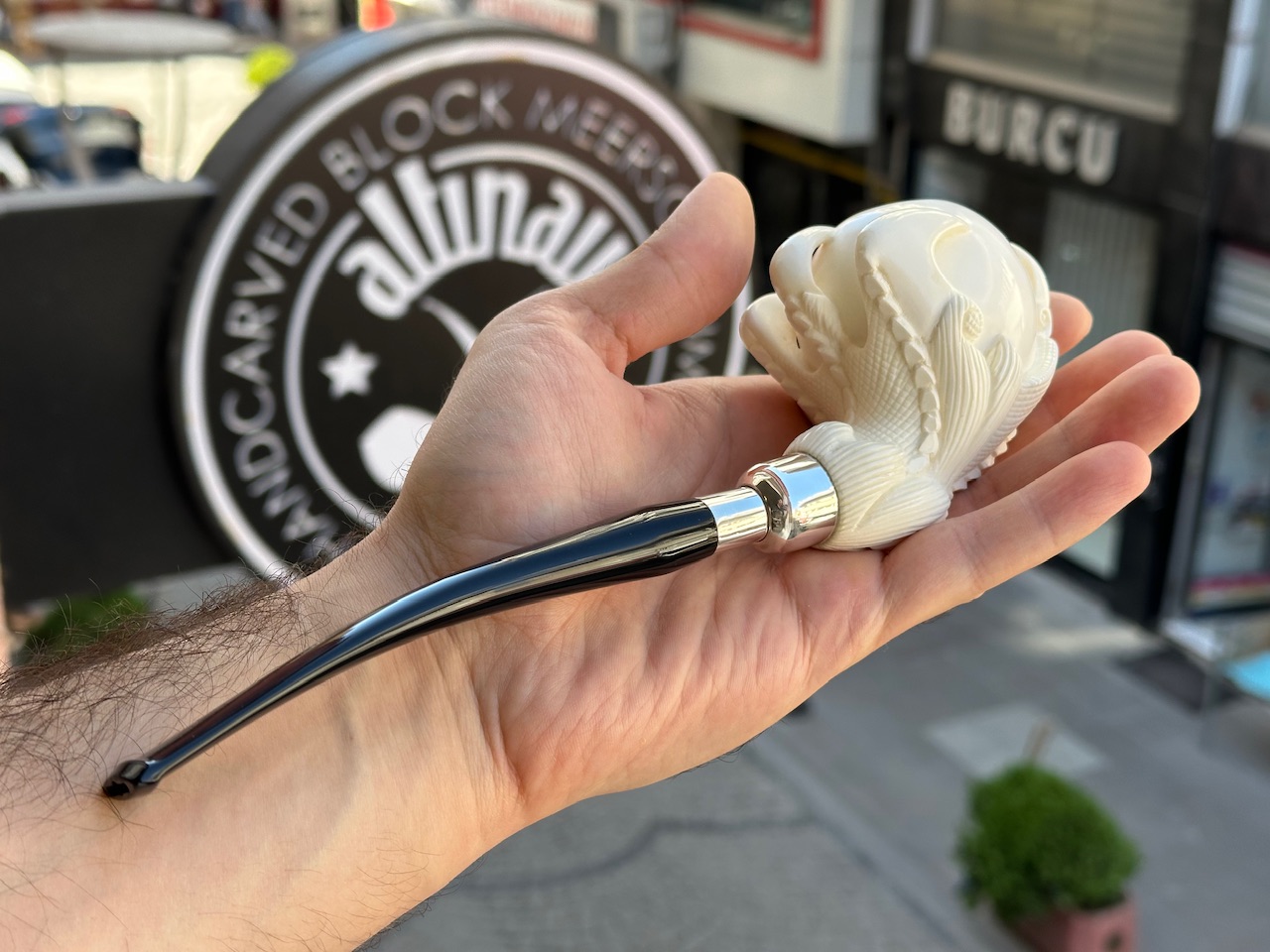 altinay-eagle-s-claw-churchwarden-meerschaumpfeife-spigot image 2