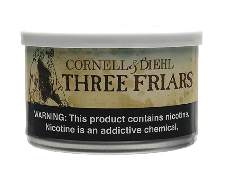 cornell-diehl-three-friars-pfeifentabak-57g-virginia-perique image 1