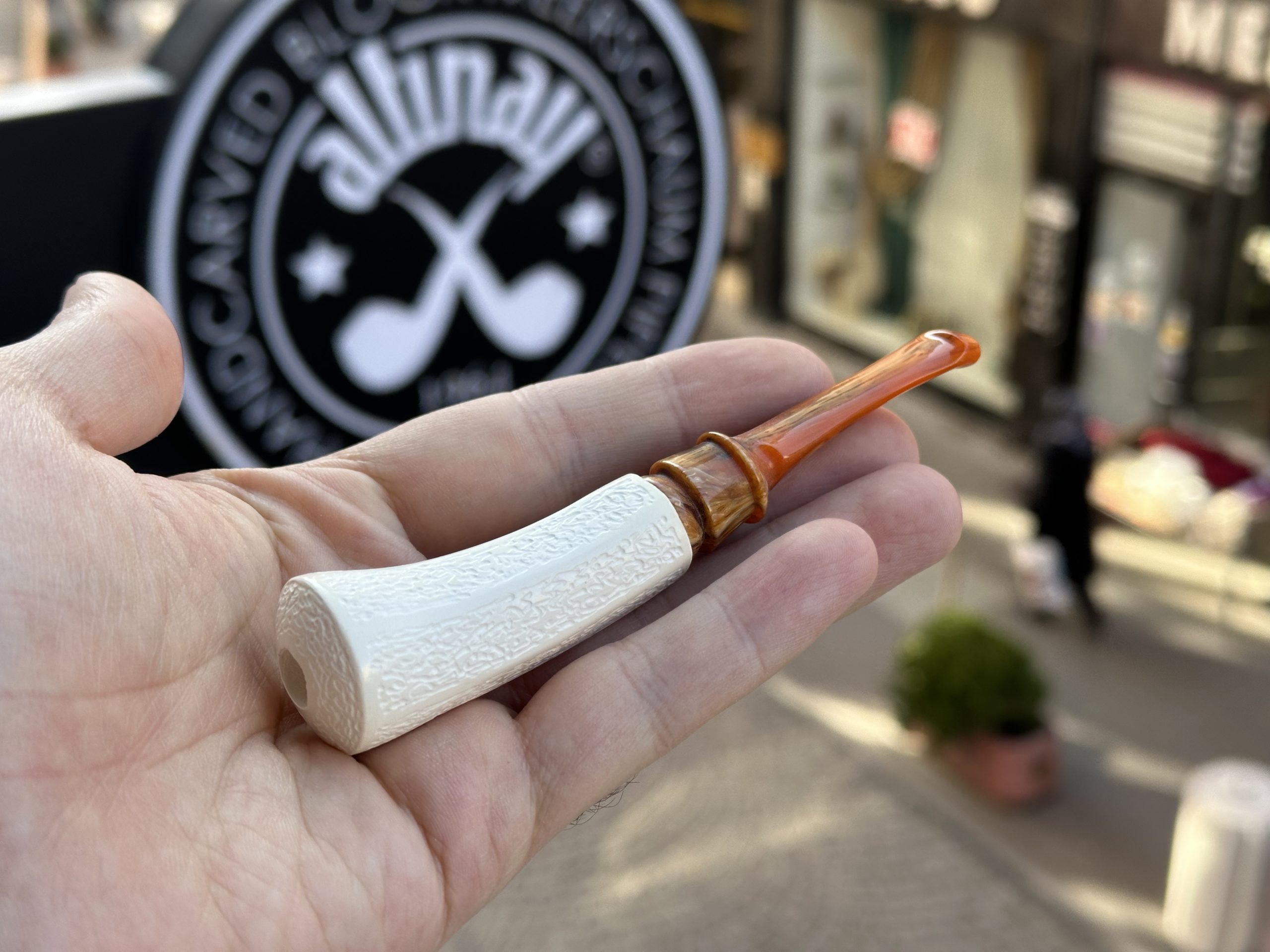 altinay-meerschaum-zigarrenspitze-zigarrenhalter-kurz image 1