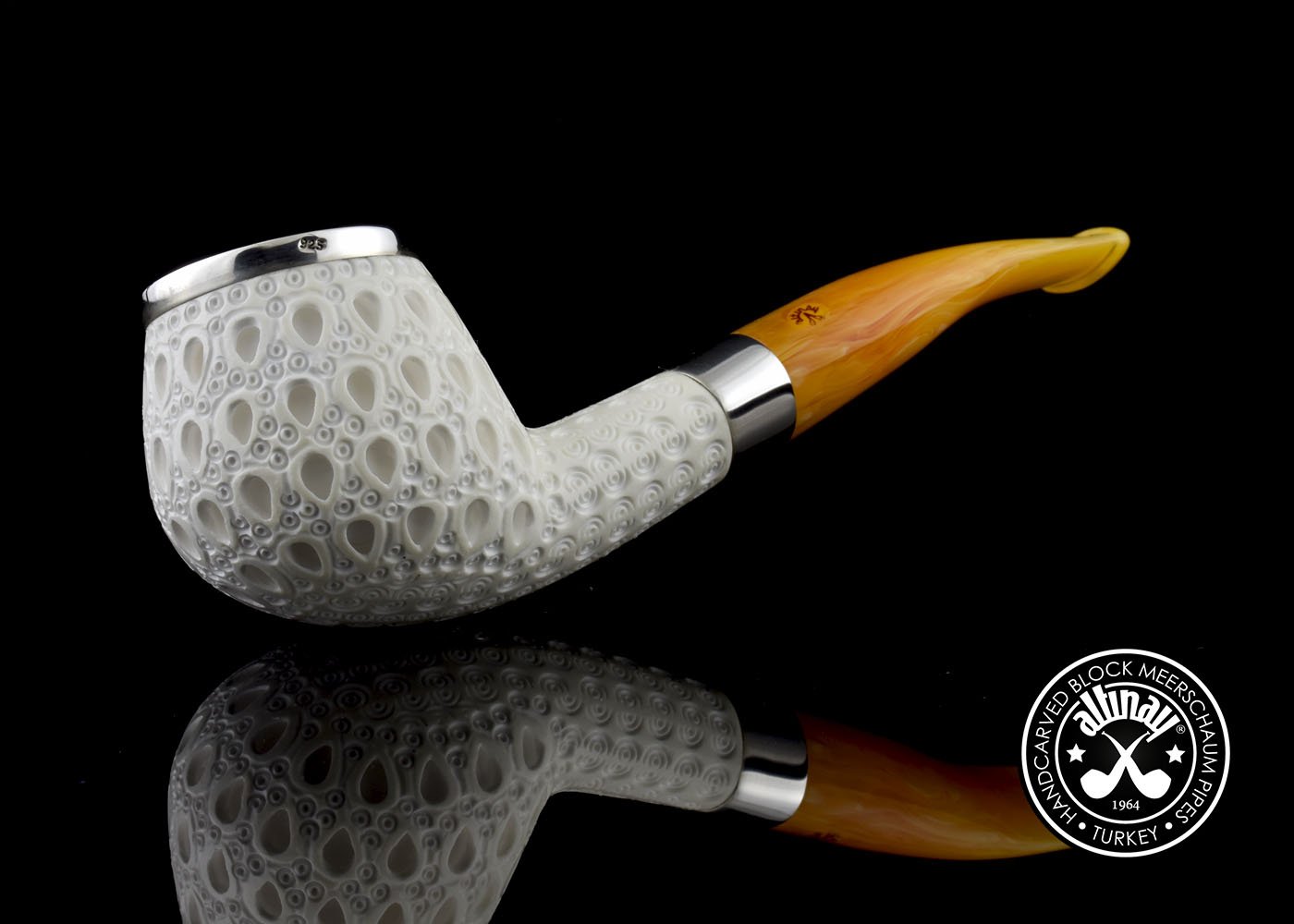 altinay-diplomat-meerschaumpfeife-silberring image 6