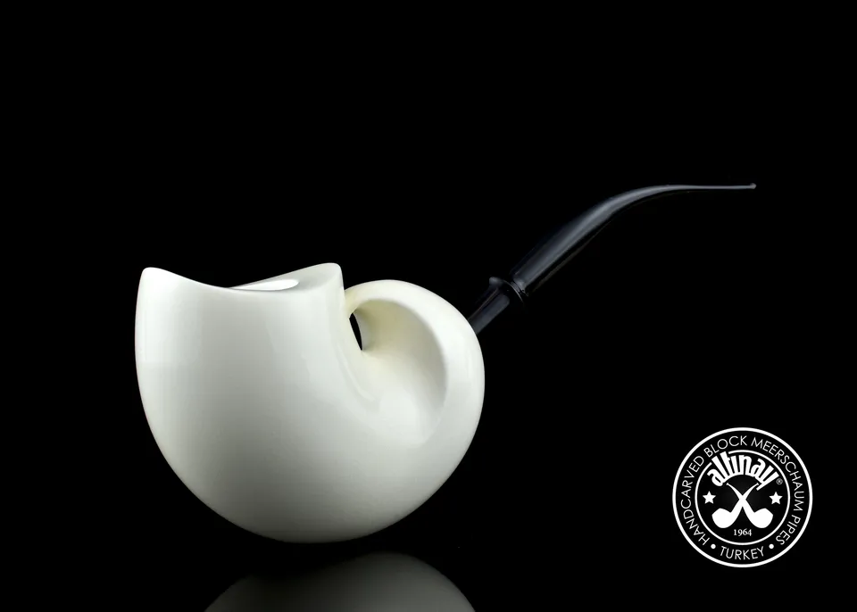 altinay-classic-snail-meerschaumpfeife-schnecke-blockmeerschaum image 1