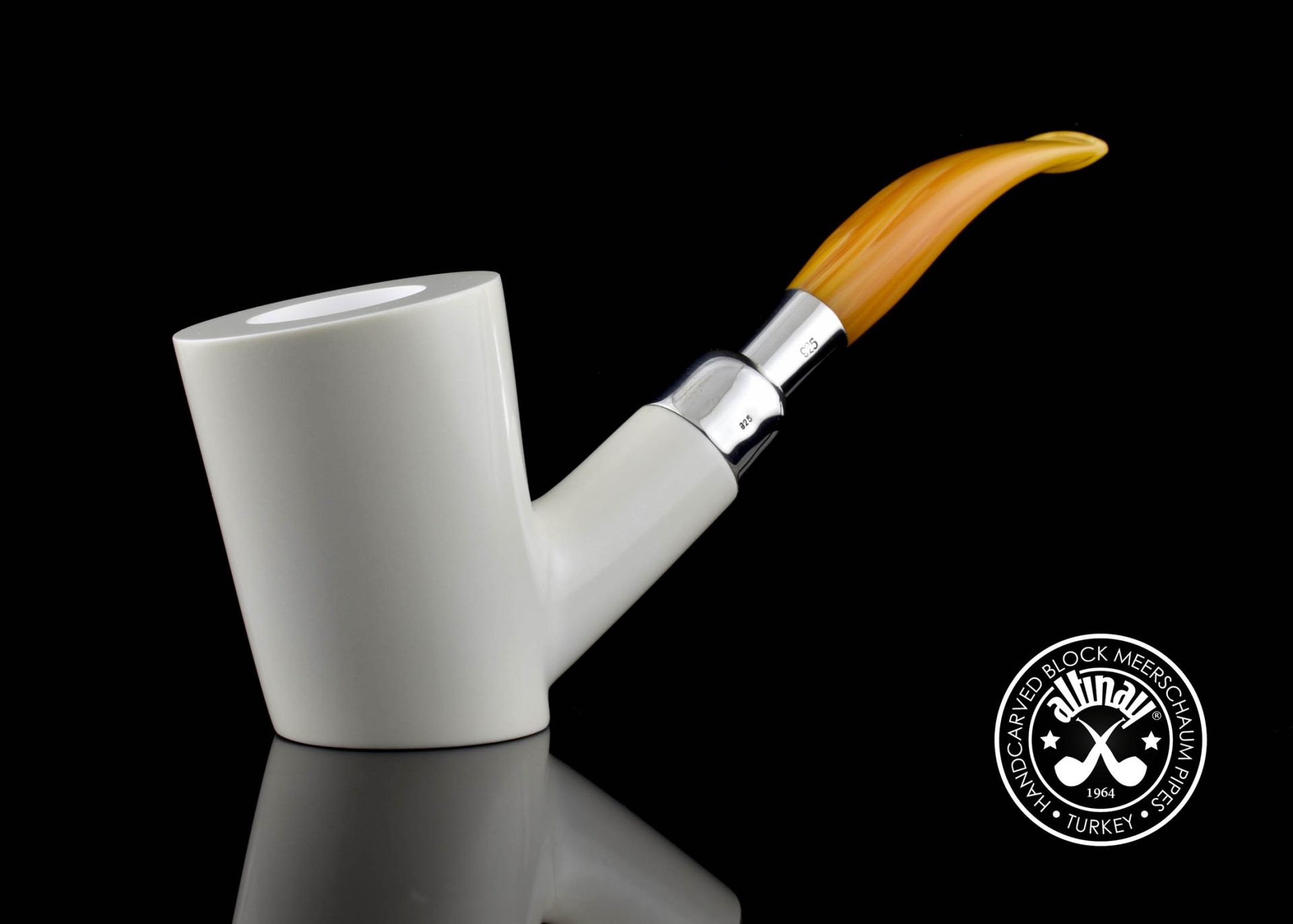 altinay-spigot-cherrywood-meerschaumpfeife-halbgebogen image 1