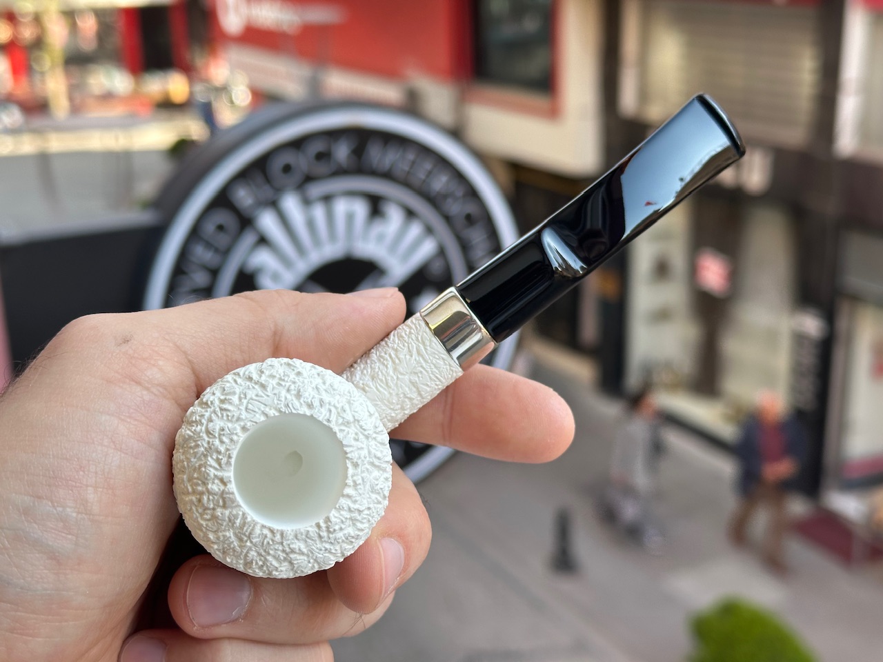 altinay-classic-dublin-pfeife-silberband-meerschaum image 5