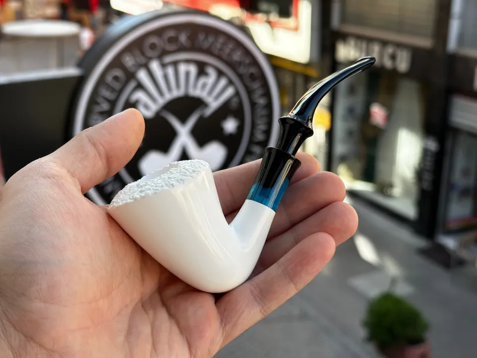 altinay-classic-dublin-meerschaumpfeife-mit-resinring-natur image 1
