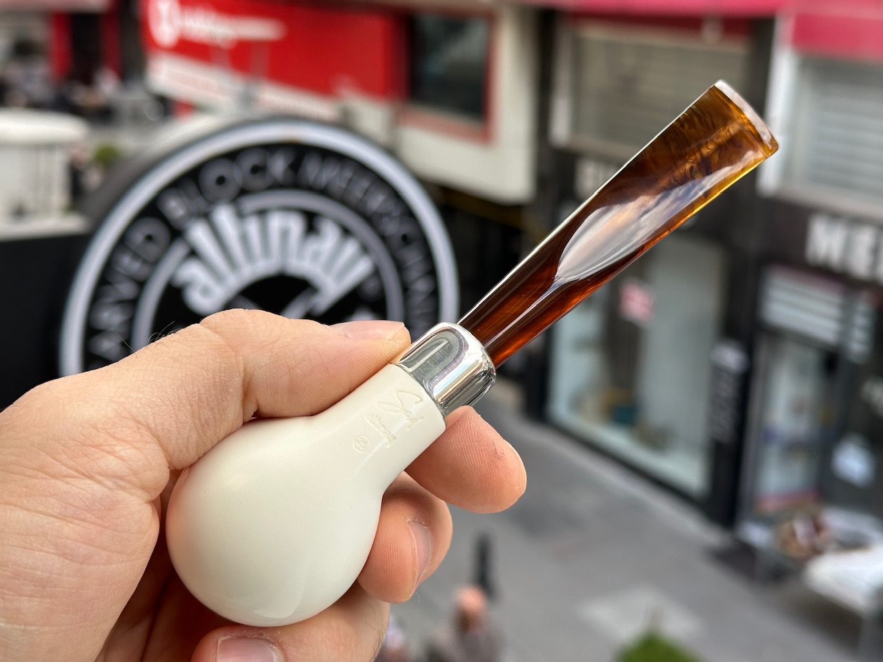 altinay-spigot-army-top-silver-brandy-meerschaumpfeife image 7