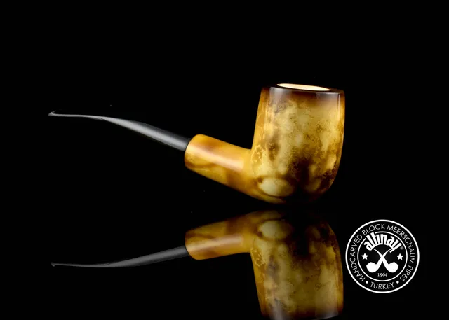 altinay-lee-van-cleef-billiard-meerschaumpfeife-calcined-4 image 1