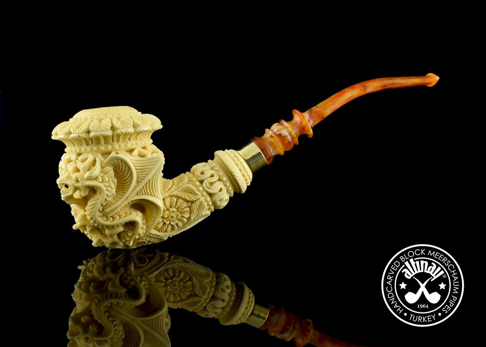 altinay-classic-custom-dragon-meerschaumpfeife-drache image 2