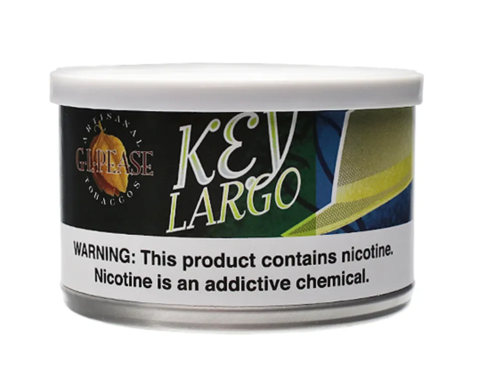 g-l-pease-key-largo-pfeifentabak-broken-flake-2oz image 1