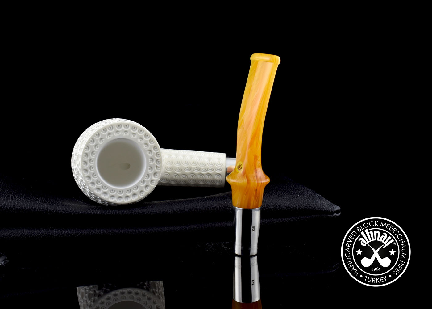 altinay-spigot-xl-billiard-meerschaumpfeife-silberring image 6