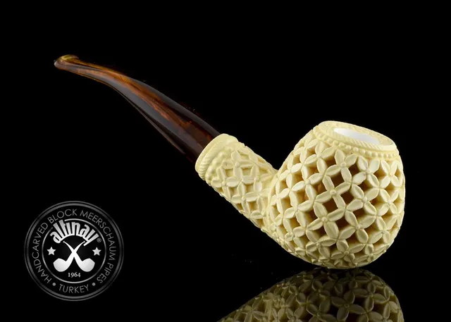 altinay-classic-22908-bent-apple-meerschaumpfeife-lattice image 1