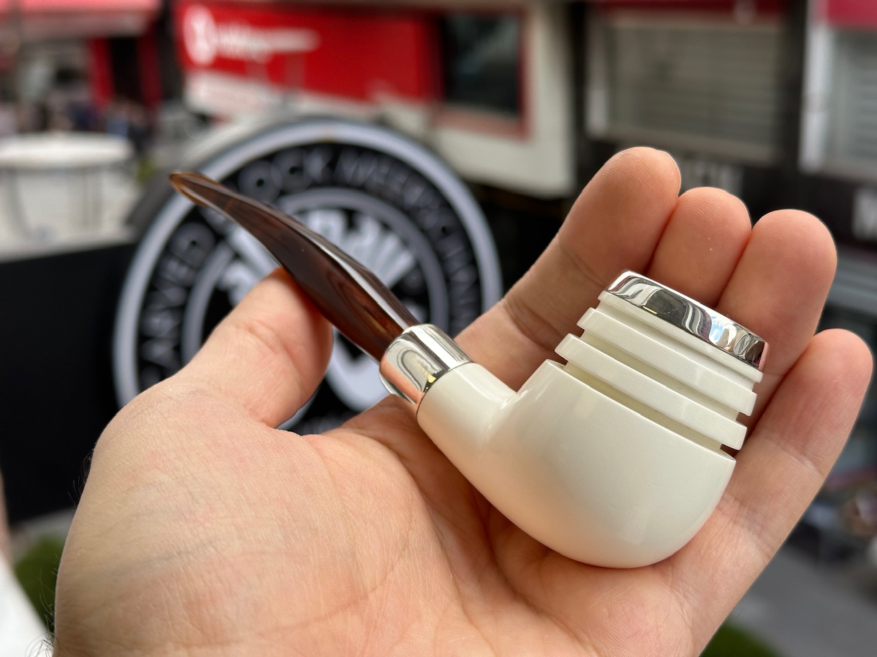 altinay-spigot-army-top-silver-brandy-meerschaumpfeife image 5