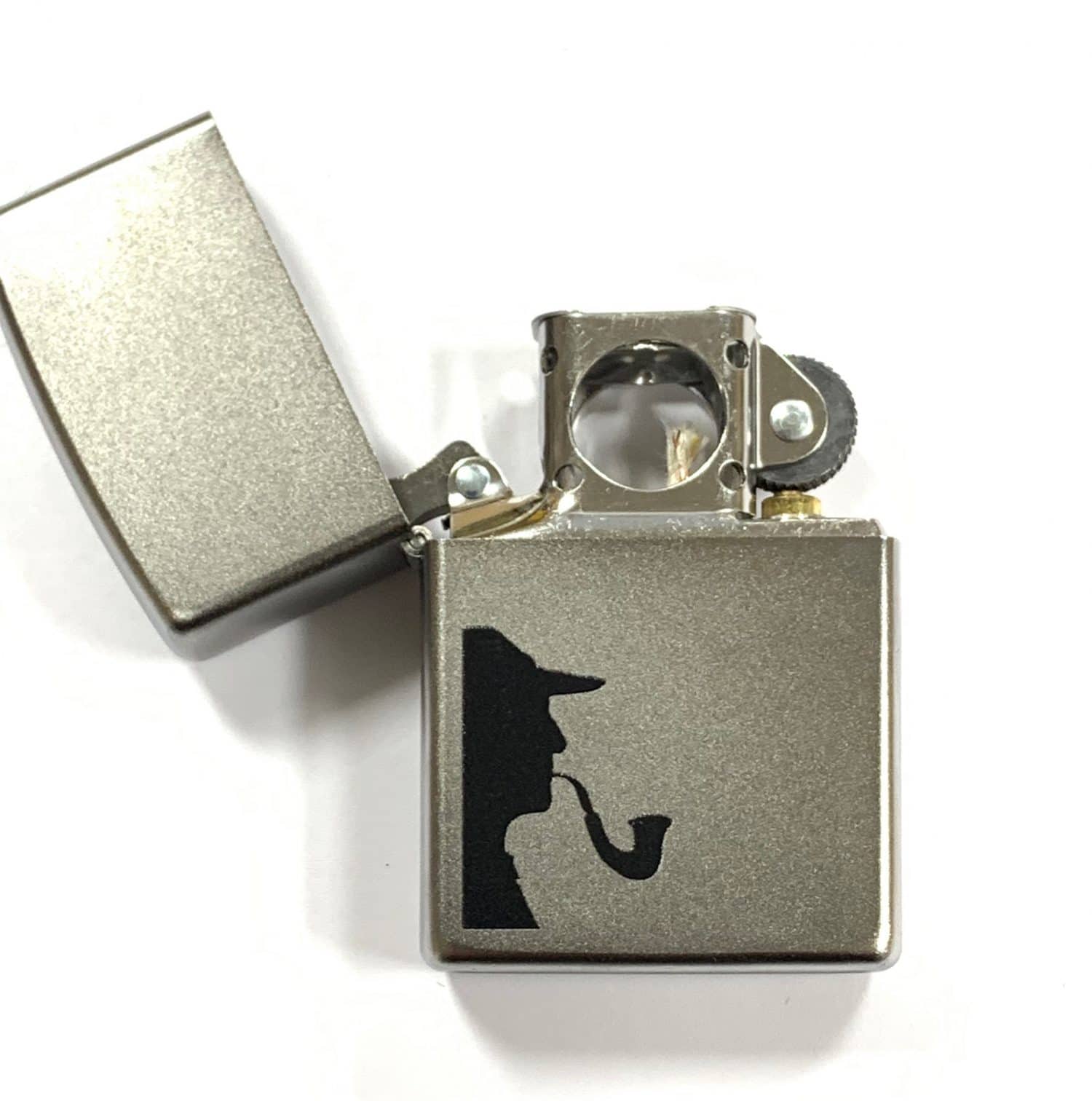 zippo-pfeifenfeuerzeug-sherlock-holmes-chrom image 3