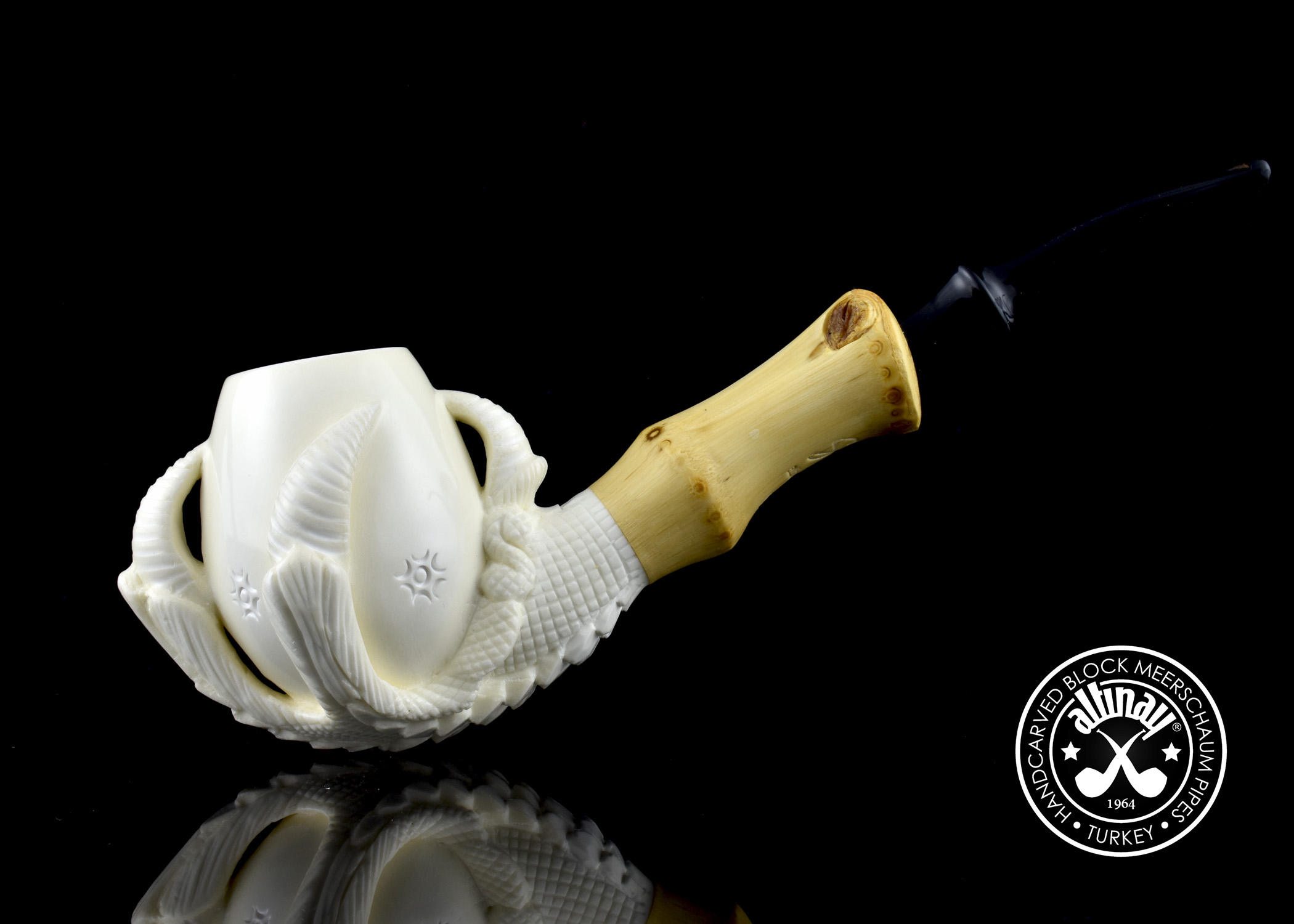 altinay-bamboo-claw-meerschaumpfeife-figural image 3