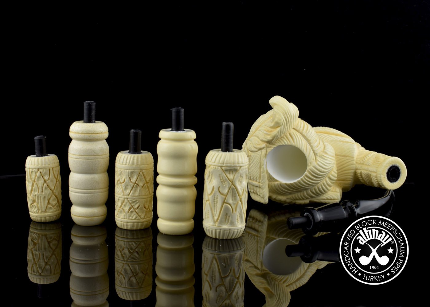 altinay-classic-sultan-saxophon-meerschaumpfeife-figur image 6