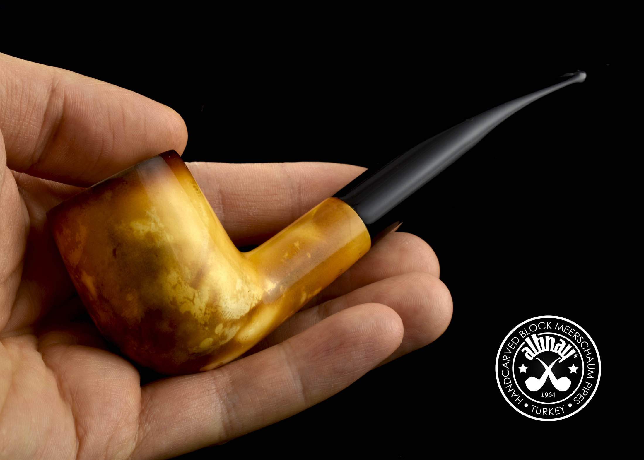 altinay-lee-van-cleef-billiard-meerschaumpfeife-calcined-4 image 3