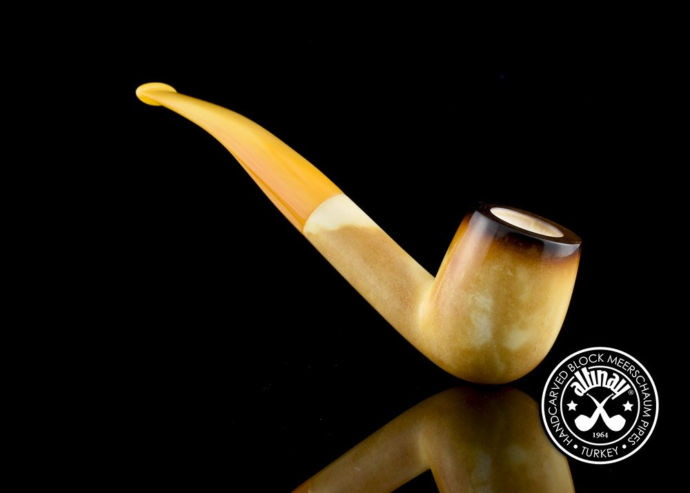 altinay-lee-van-cleef-calcined-half-bent-meerschaumpfeife-glatt image 3
