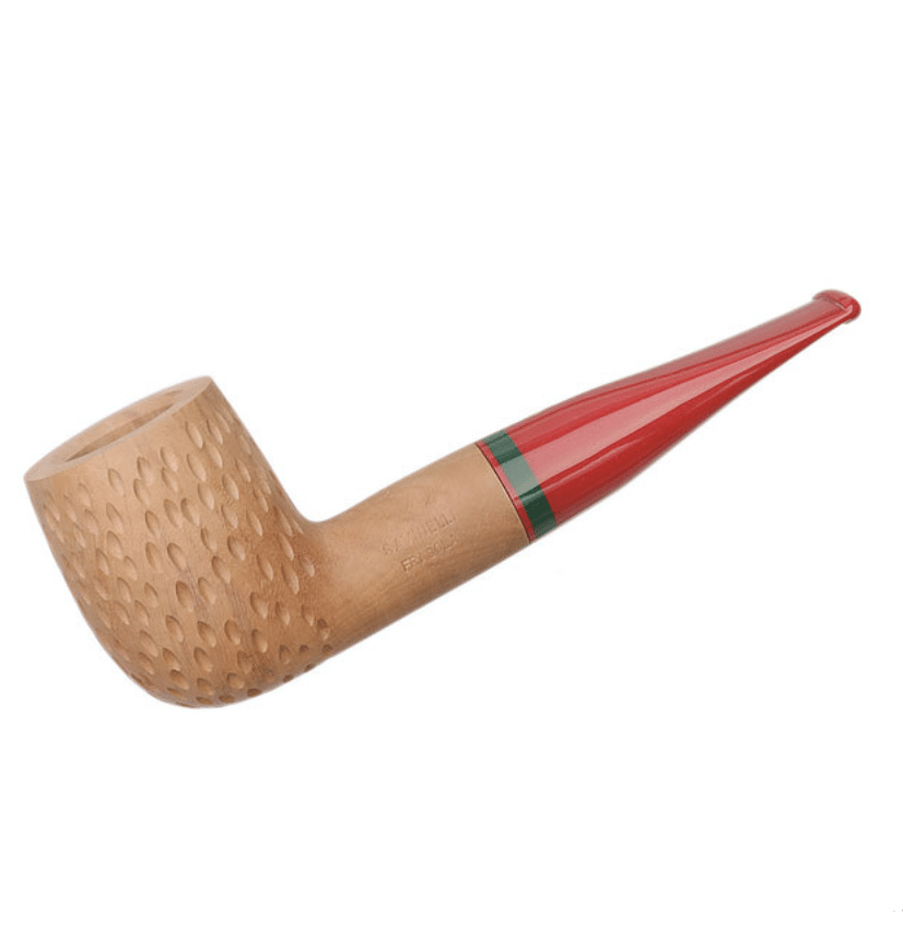 savinelli-fragola-101-tabakpfeife-rustiziert-natur-6mm-rot image 1