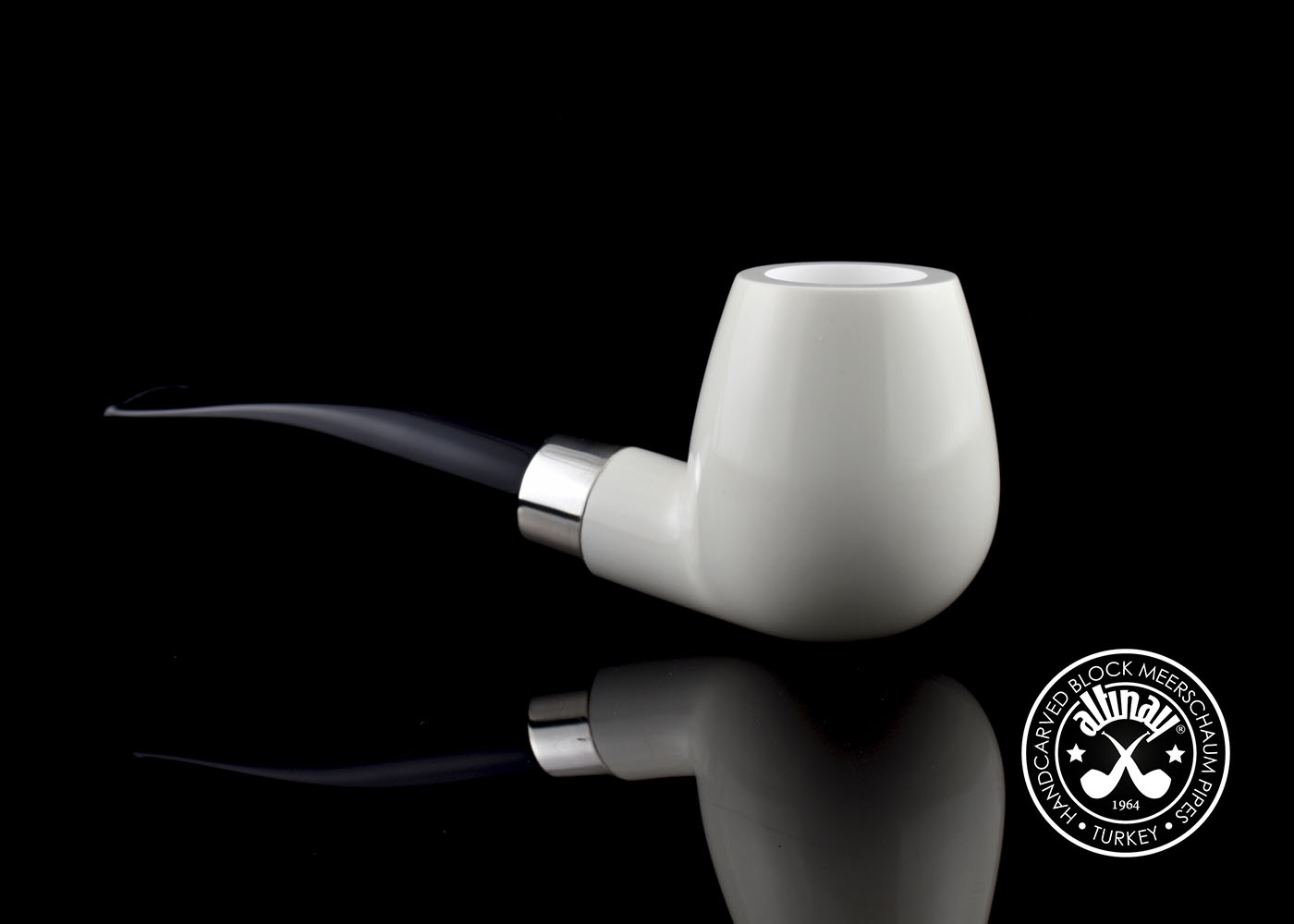 altinay-classic-brandy-meerschaumpfeife-mit-silberband image 3