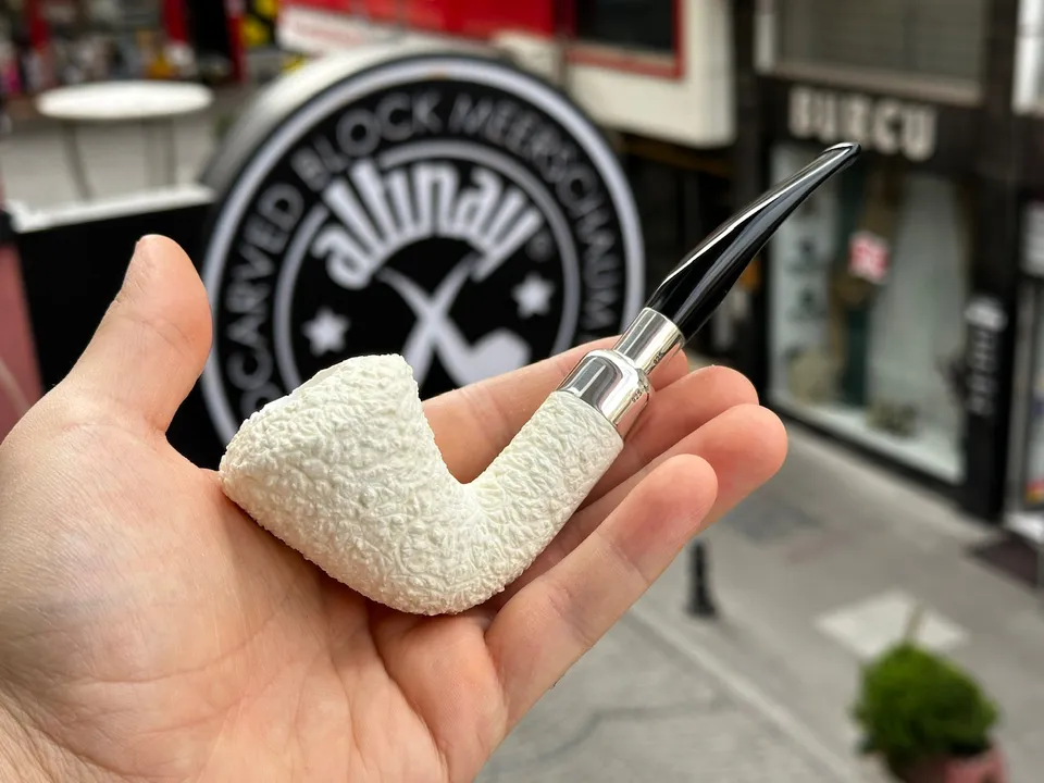 altinay-spigot-dublin-meerschaumpfeife-silber-spigot image 1