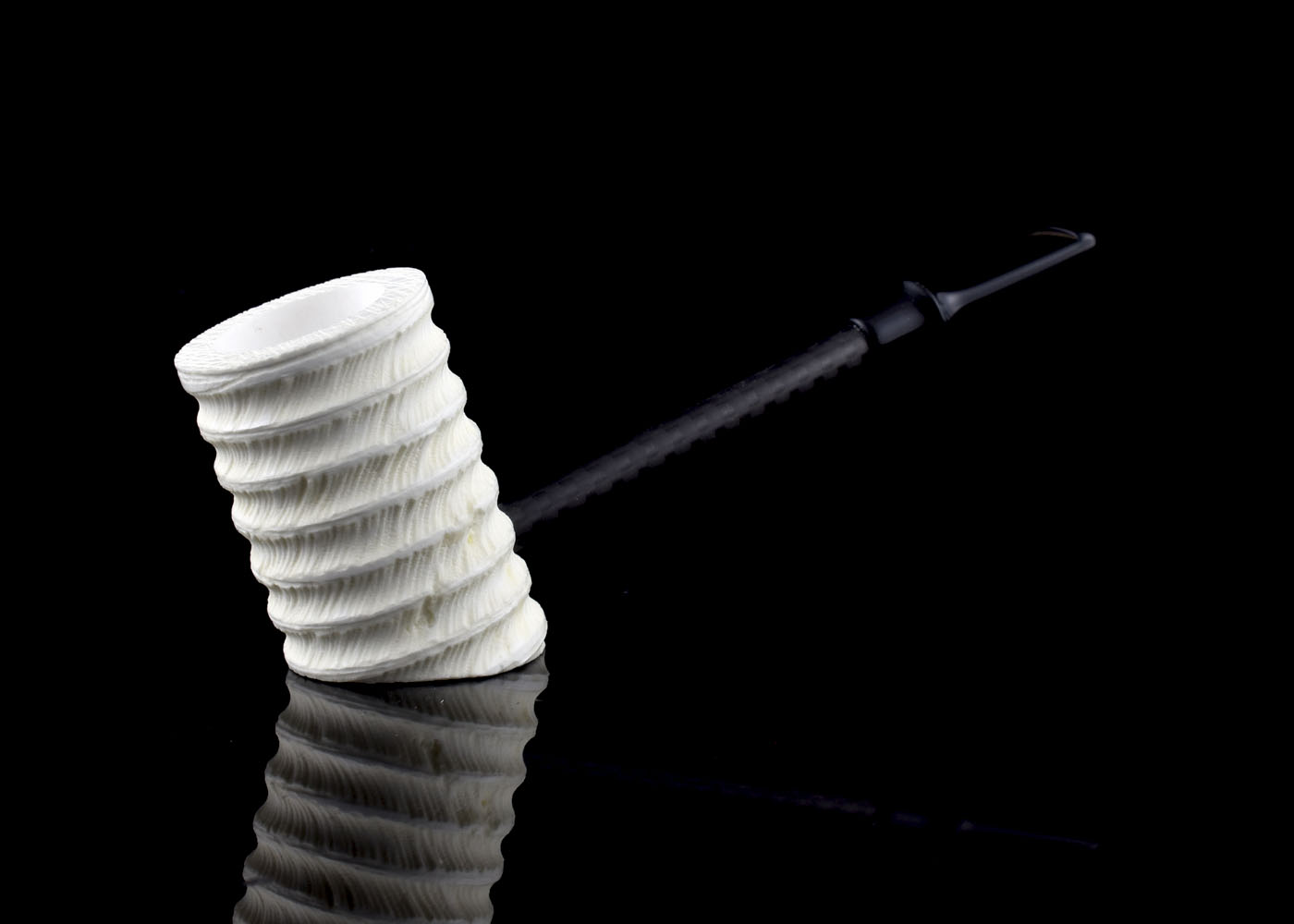 altinay-carbon-fiber-poker-meerschaumpfeife-echt-meerschaum image 1