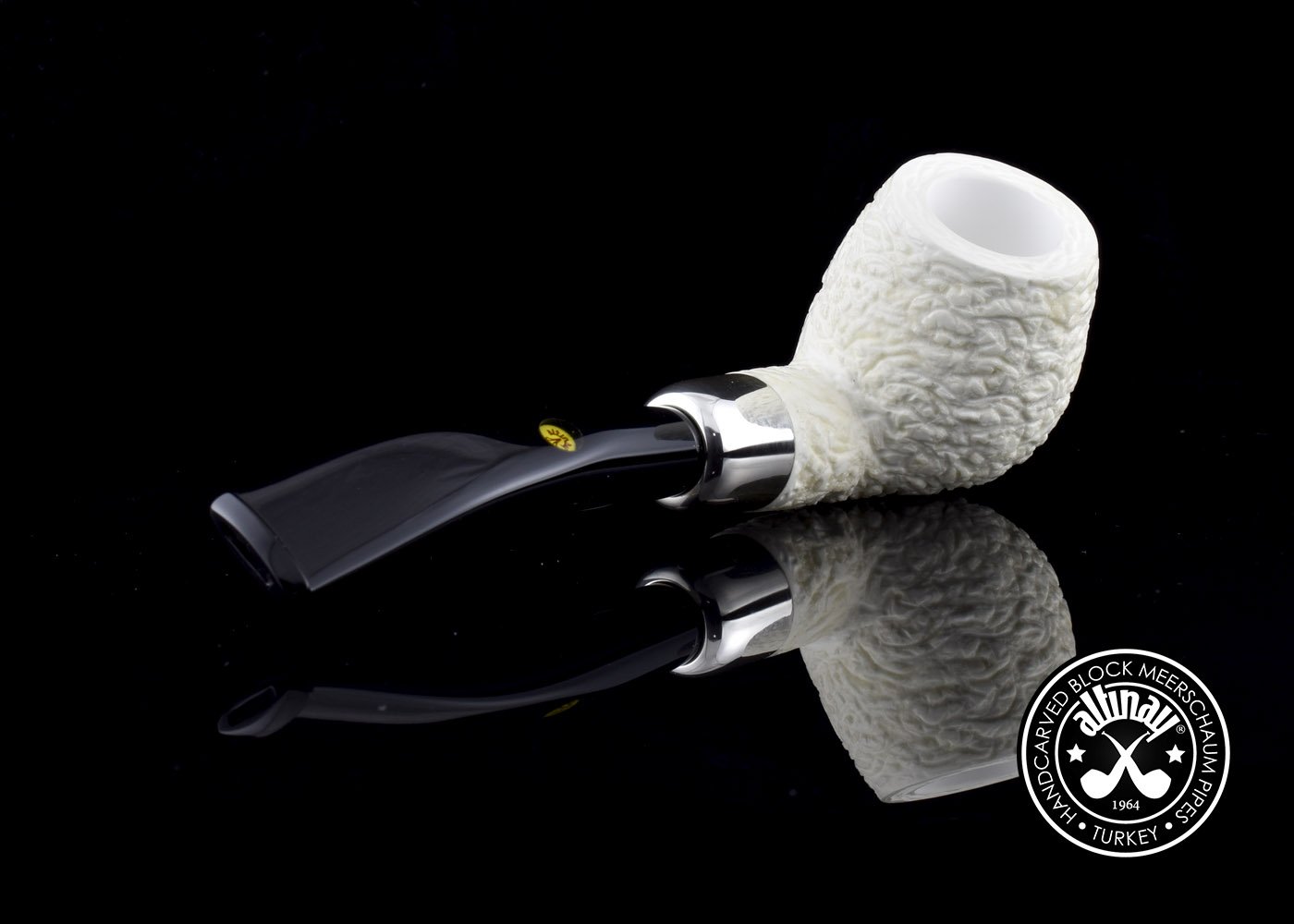 altinay-apple-silver-army-meerschaumpfeife-natur-meerschaum image 4