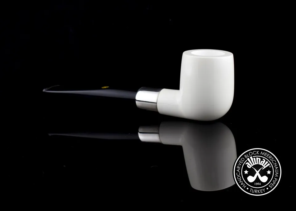 altinay-billiard-silver-army-meerschaumpfeife-silber image 1