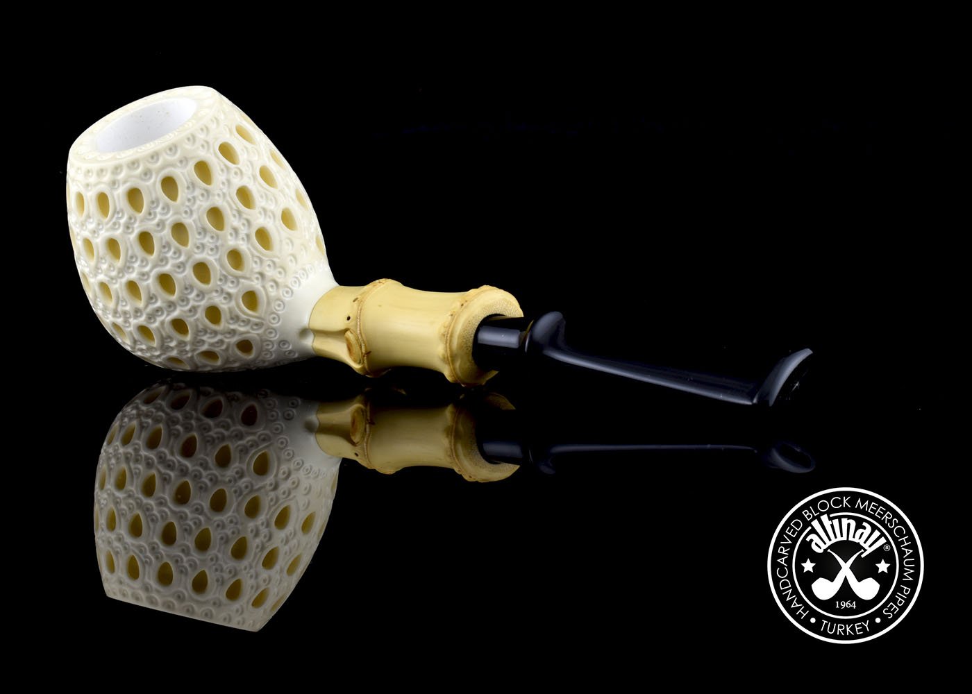 altinay-bamboo-apple-meerschaumpfeife-bambus-holm image 7