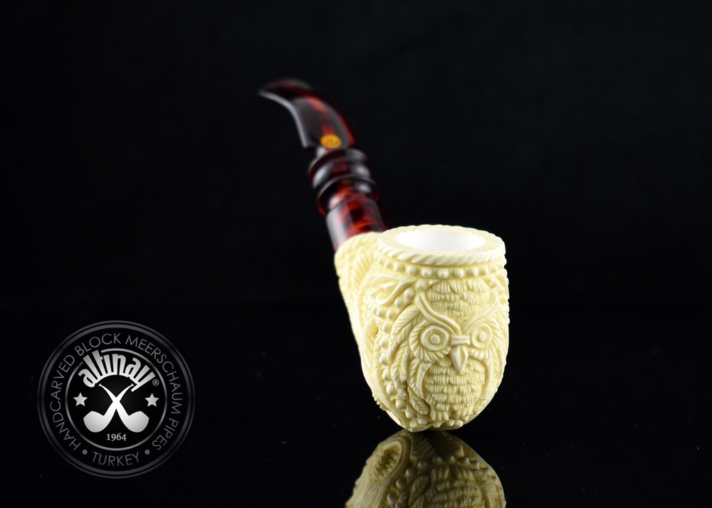 altinay-classic-owl-meerschaumpfeife-gebogene-tabakpfeife image 2
