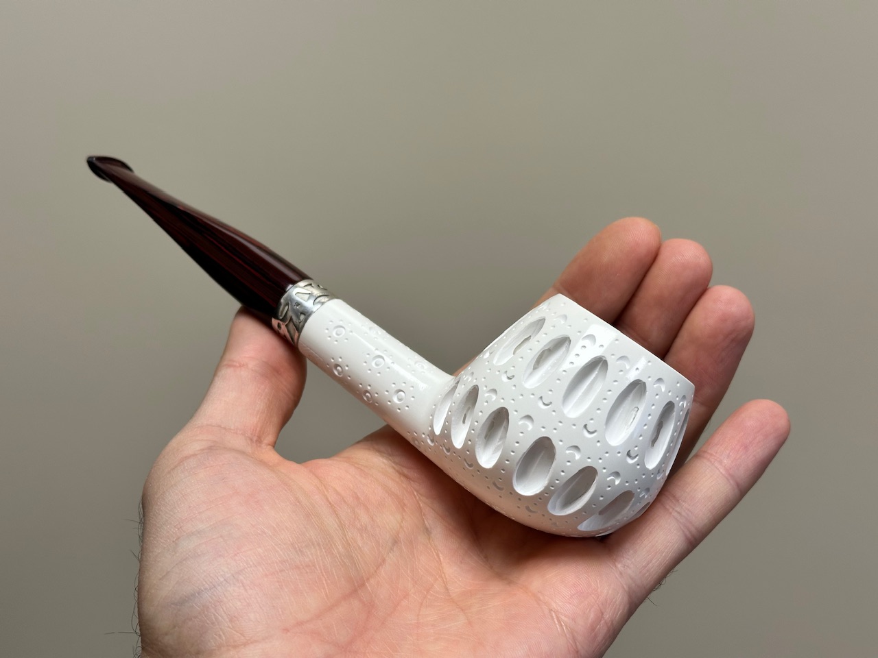 altinay-classic-apple-meerschaumpfeife-silberband-doppel image 4