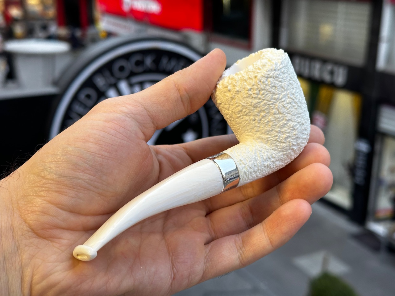 altinay-classic-dublin-meerschaumpfeife-silberband-3 image 2