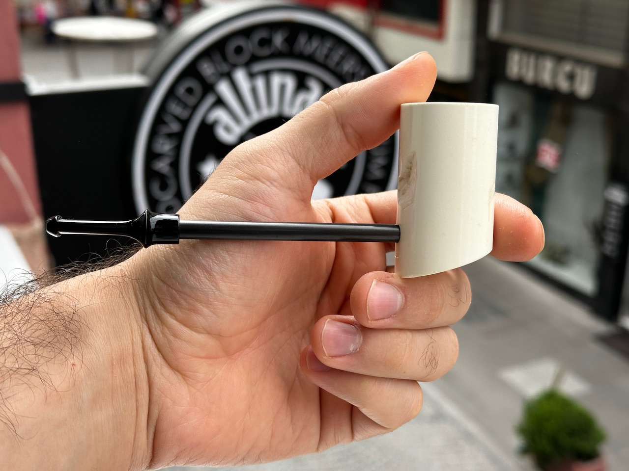 altinay-carbon-fiber-poker-meerschaumpfeife-natural-smooth-2 image 3