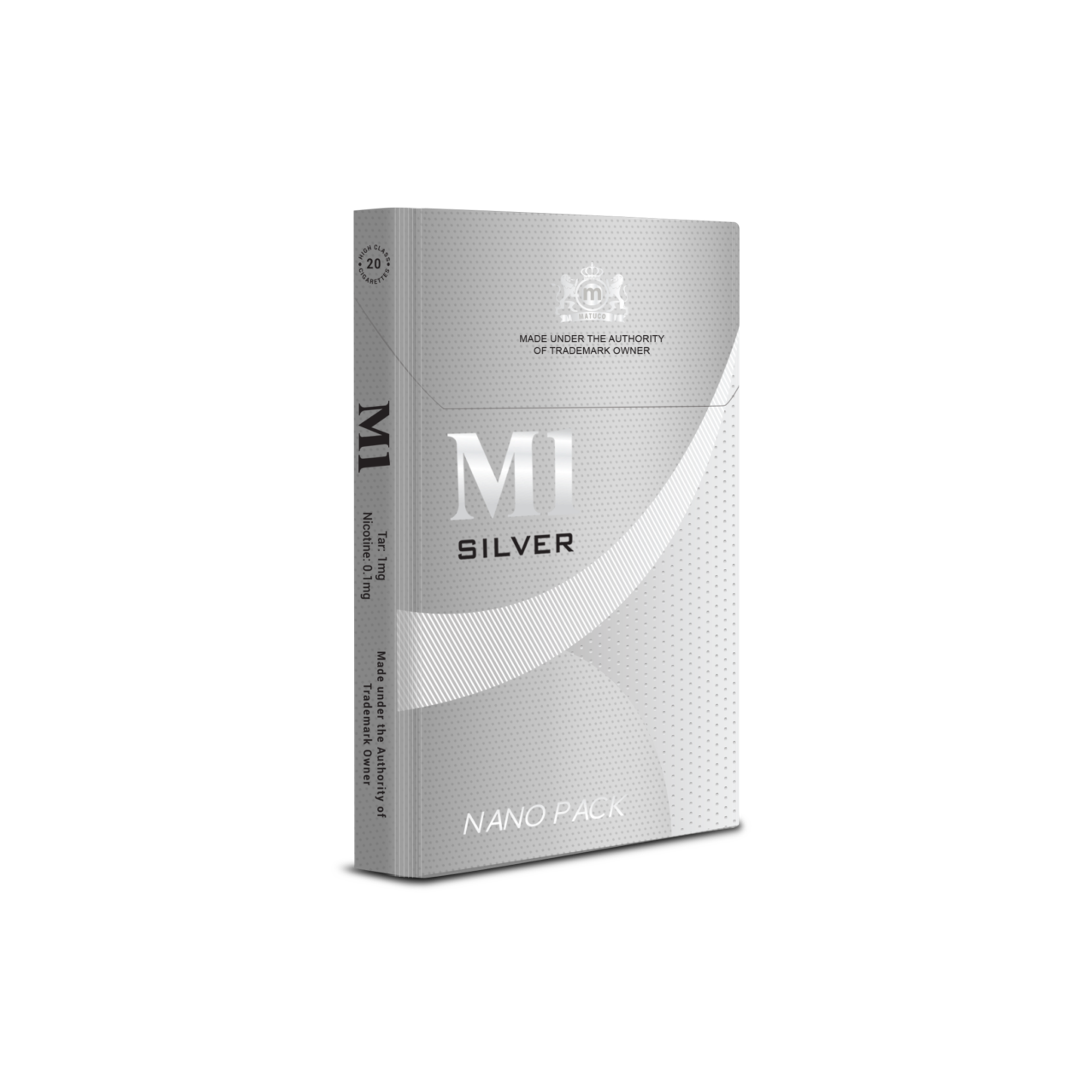 m1-silver-nano-zigaretten-silver-schlankes-format image 1