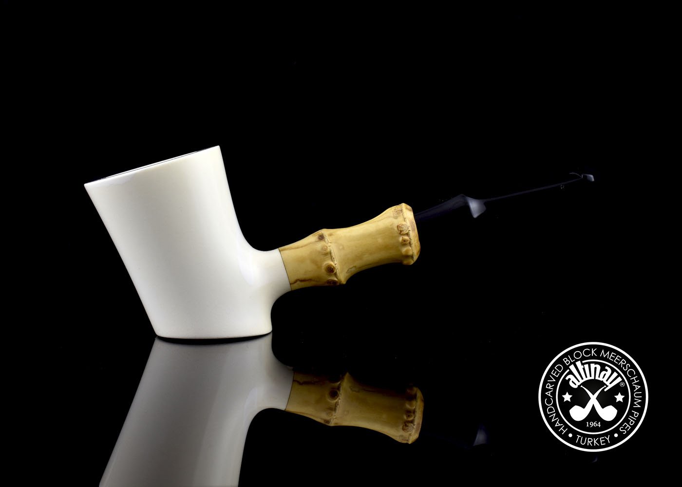 altinay-bamboo-series-poker-meerschaumpfeife-mit-bambus image 2