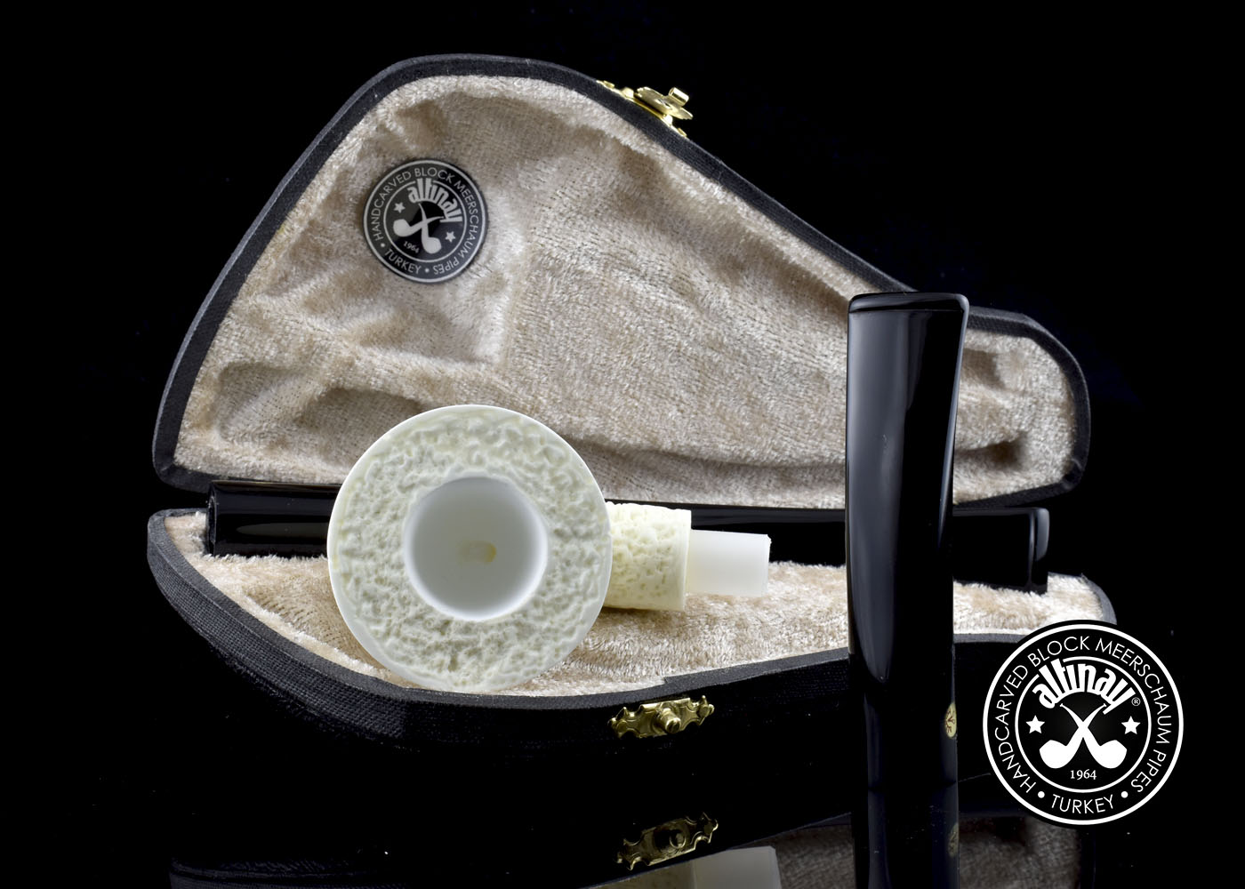 altinay-classic-dublin-meerschaumpfeife-double-stem-set-glatt image 8