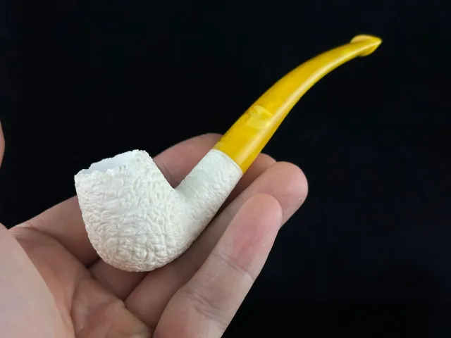 altinay-classic-bent-billiard-meerschaumpfeife-wei image 1