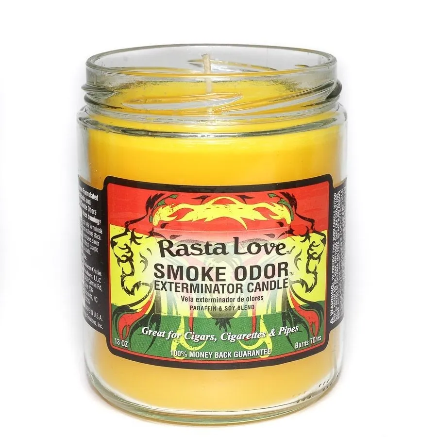 smoke-odor-exterminator-duftkerze-rasta-love-13oz-enzym image 1