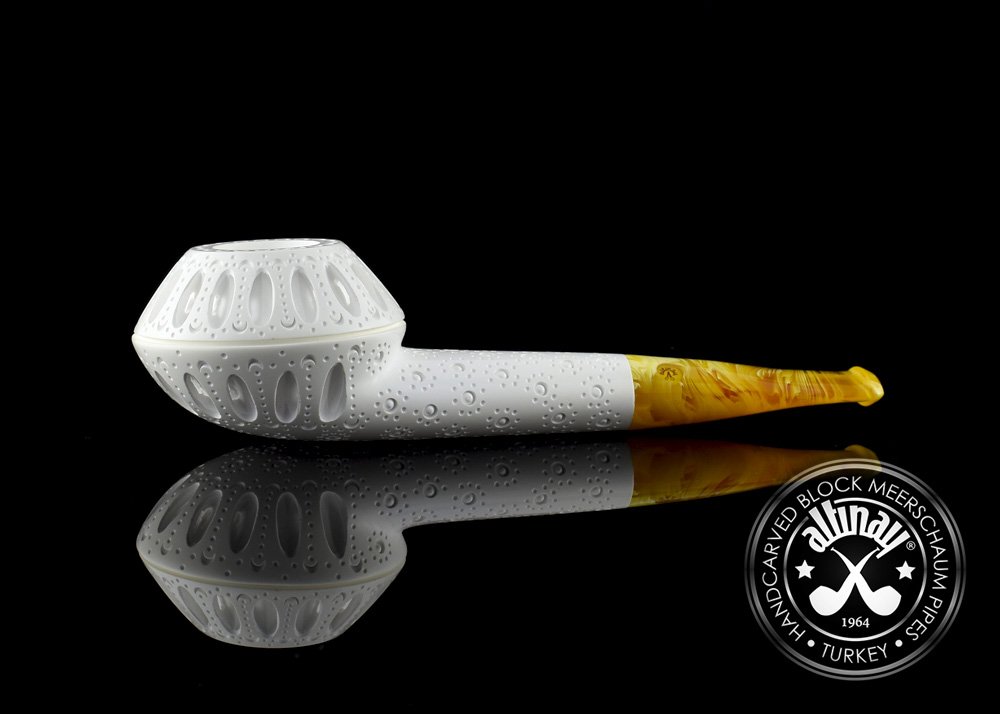 altinay-classic-latticed-eskimo-meerschaumpfeife-23139 image 2