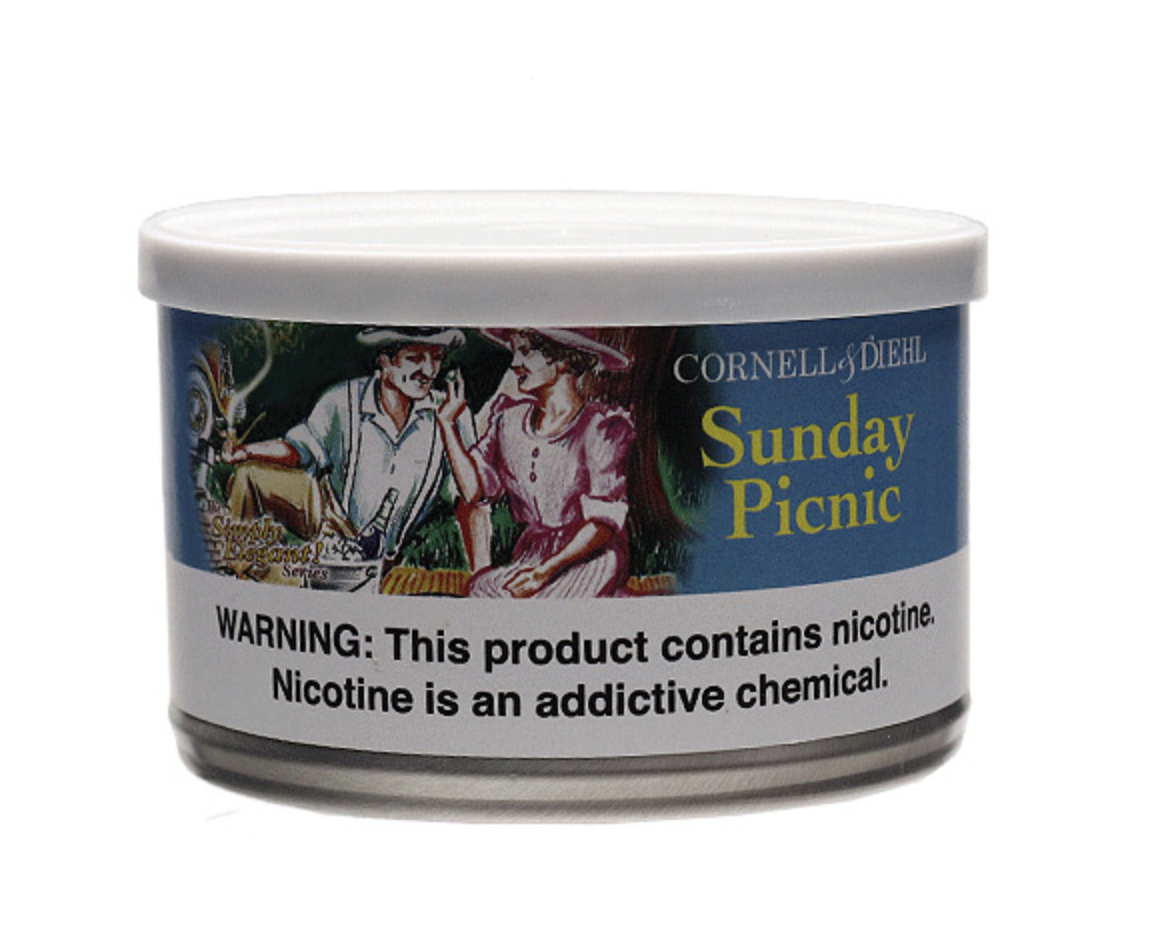 cornell-diehl-sunday-picnic-2oz-pfeifentabak-flake image 1