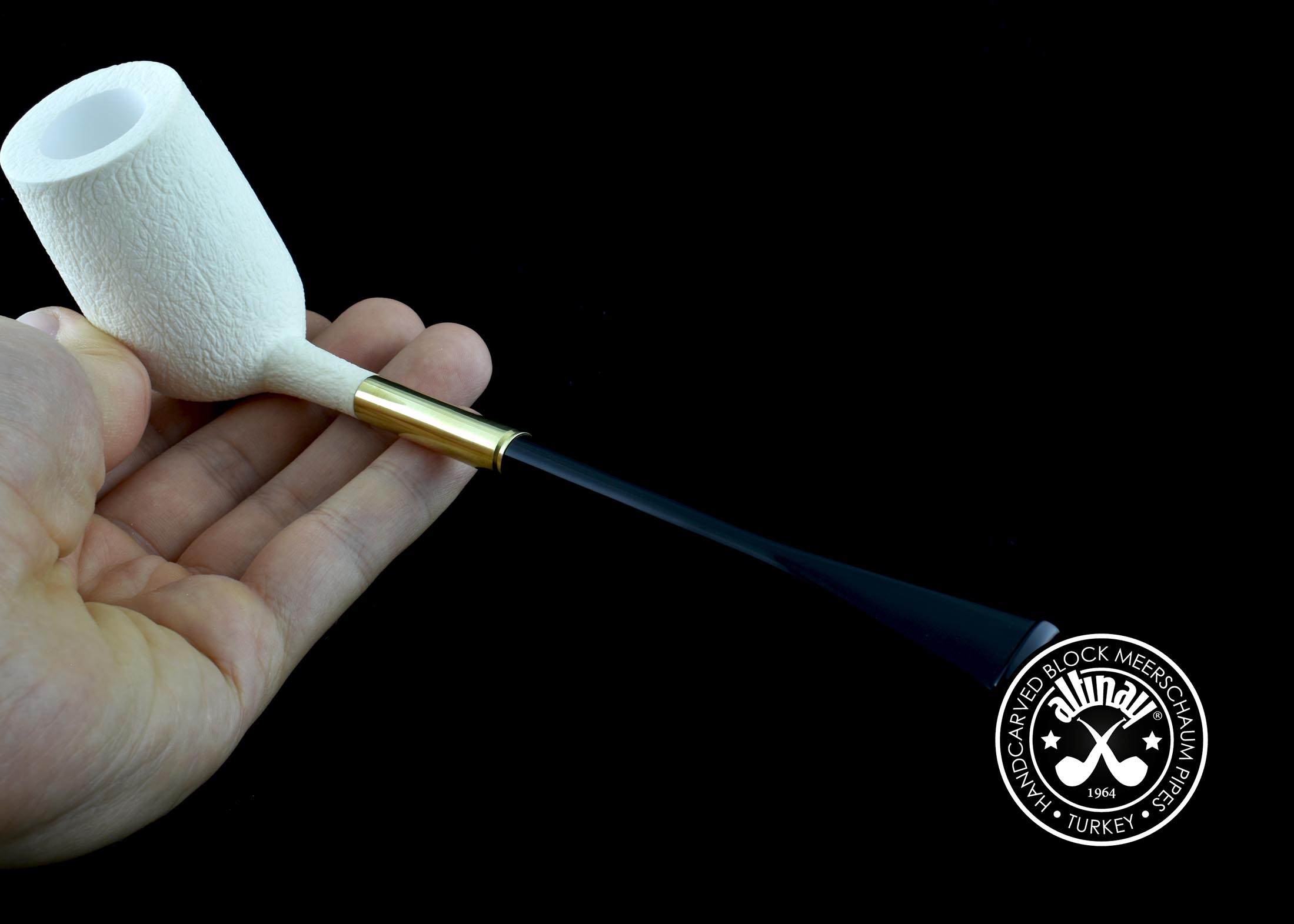 altinay-classic-bullet-shank-chimney-meerschaumpfeife image 8