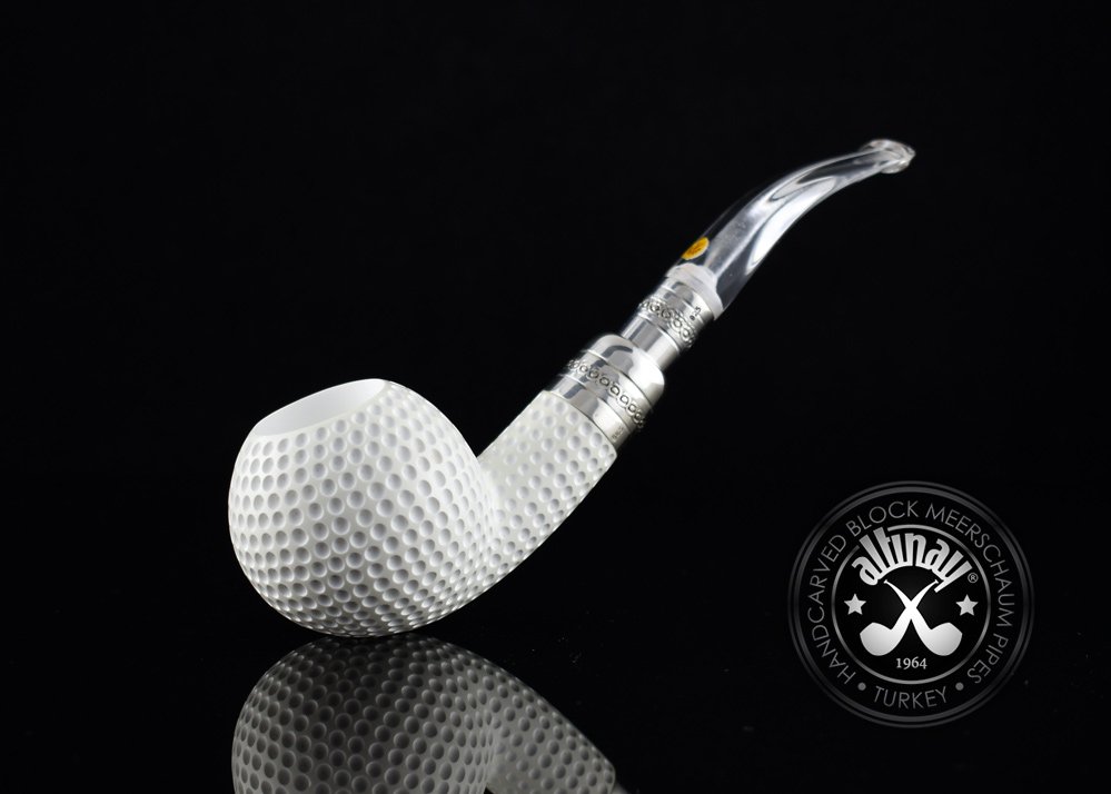 altinay-spigot-army-golf-15049-meerschaumpfeife-silber-spigot image 2