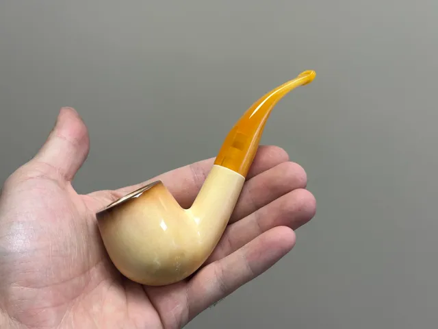 altinay-lee-van-cleef-billiard-meerschaumpfeife-calcined-2 image 1