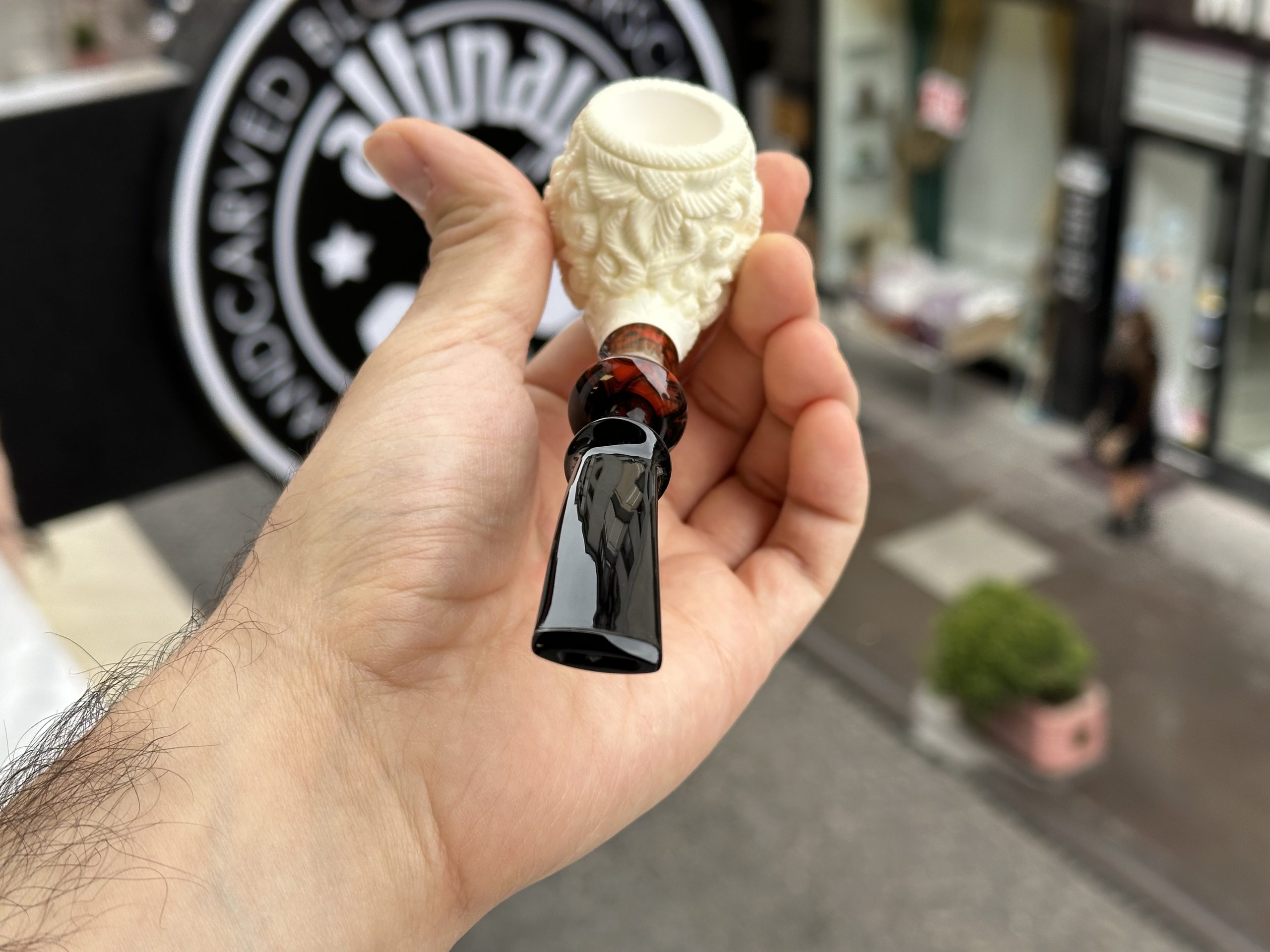 altinay-classic-warped-apple-meerschaumpfeife image 5