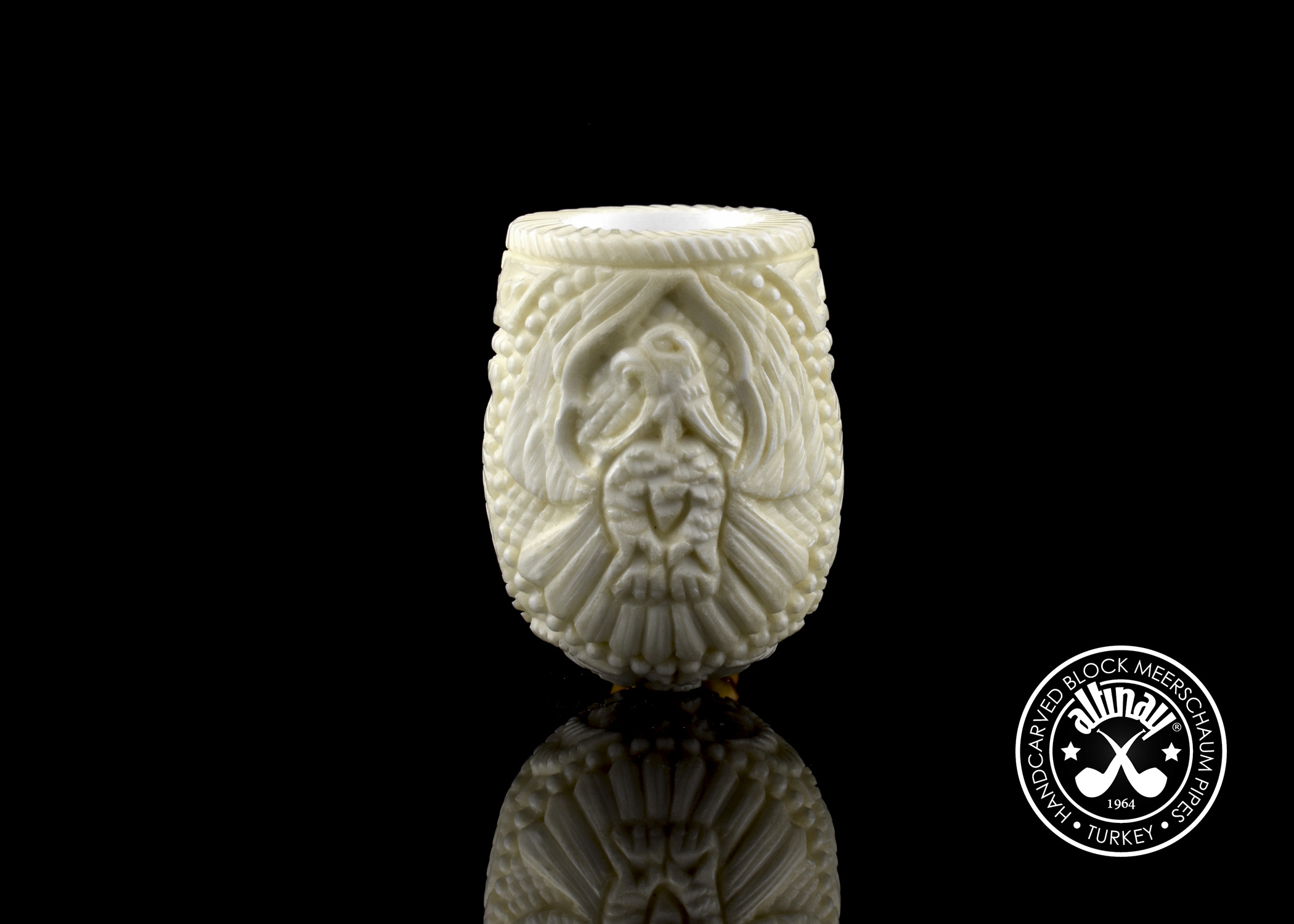 altinay-bamboo-billiard-adler-tabakpfeife-meerschaum image 4