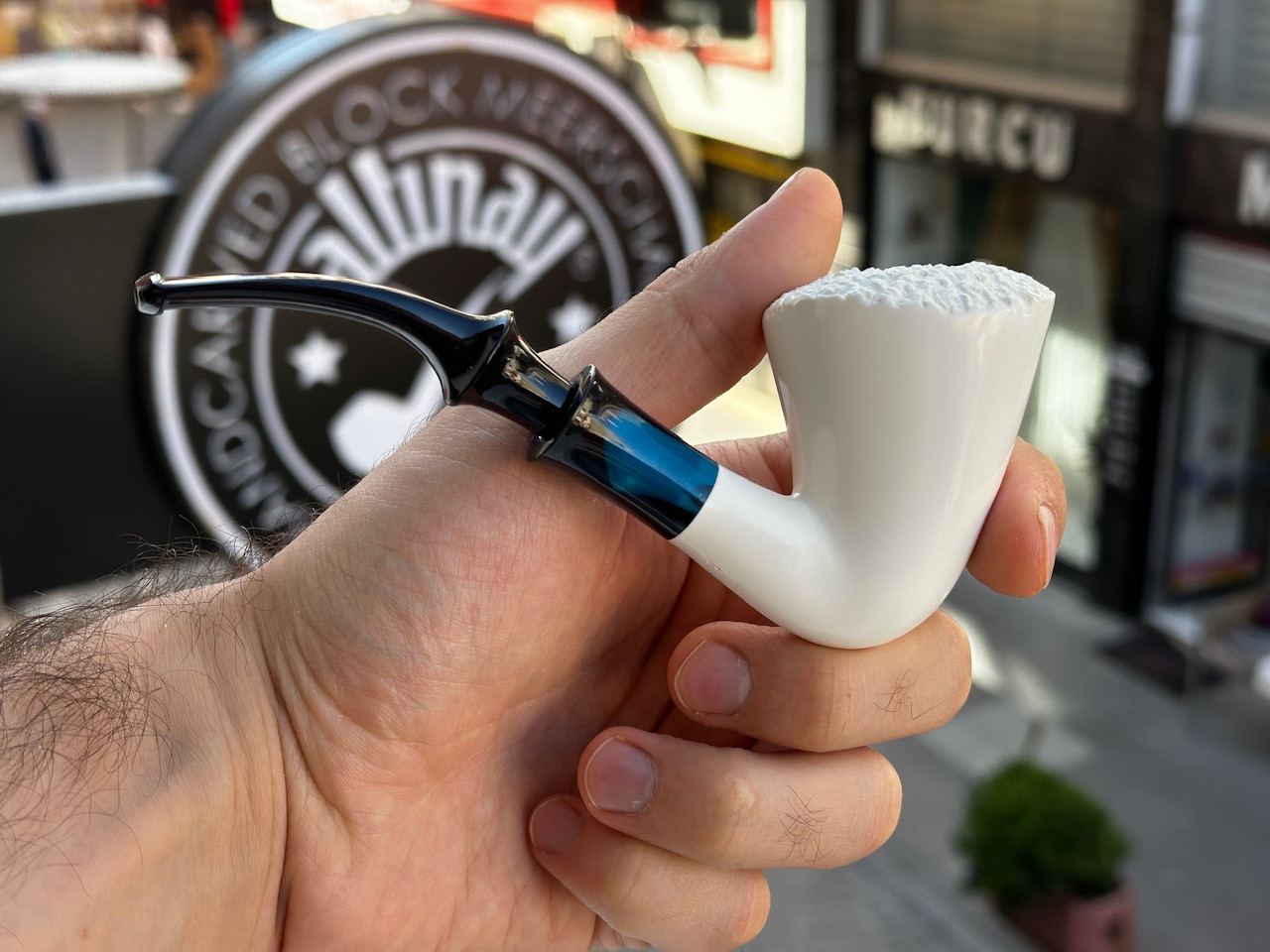 altinay-classic-dublin-meerschaumpfeife-mit-resinring-natur image 3
