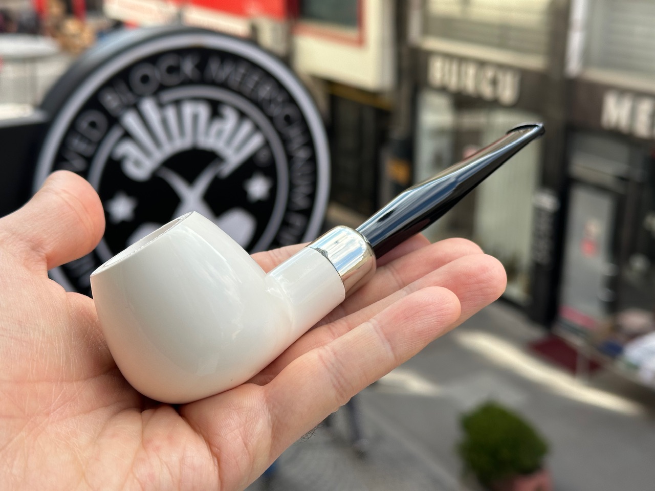altinay-spigot-apple-army-meerschaumpfeife-apfelform image 1