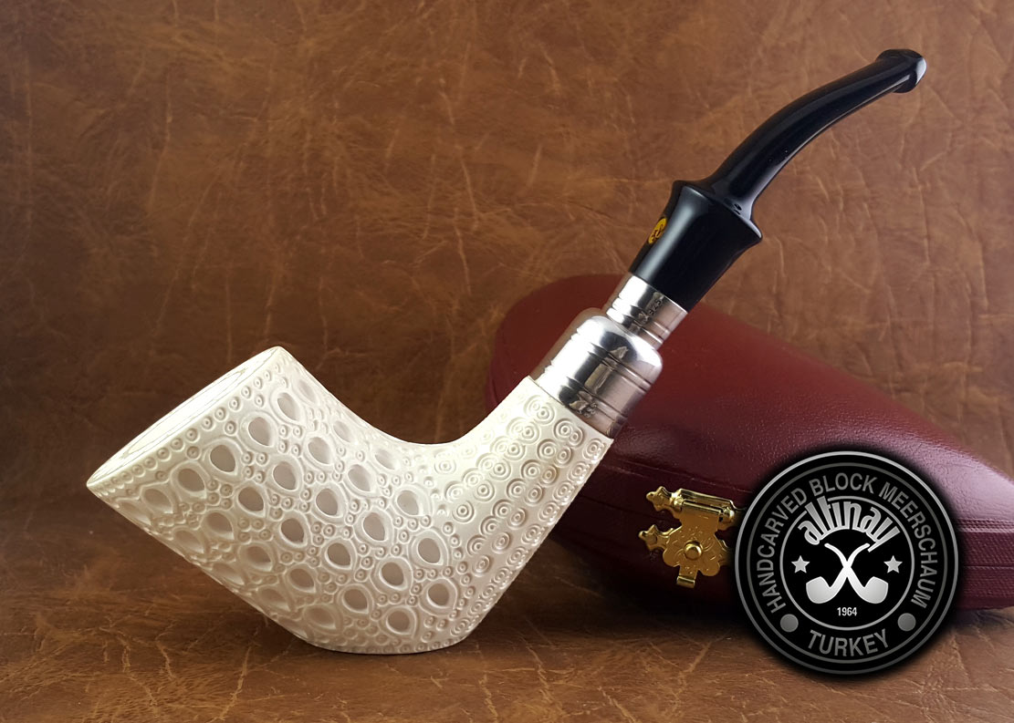 altinay-dublin-silver-spigot-meerschaumpfeife-mit-silberring image 3