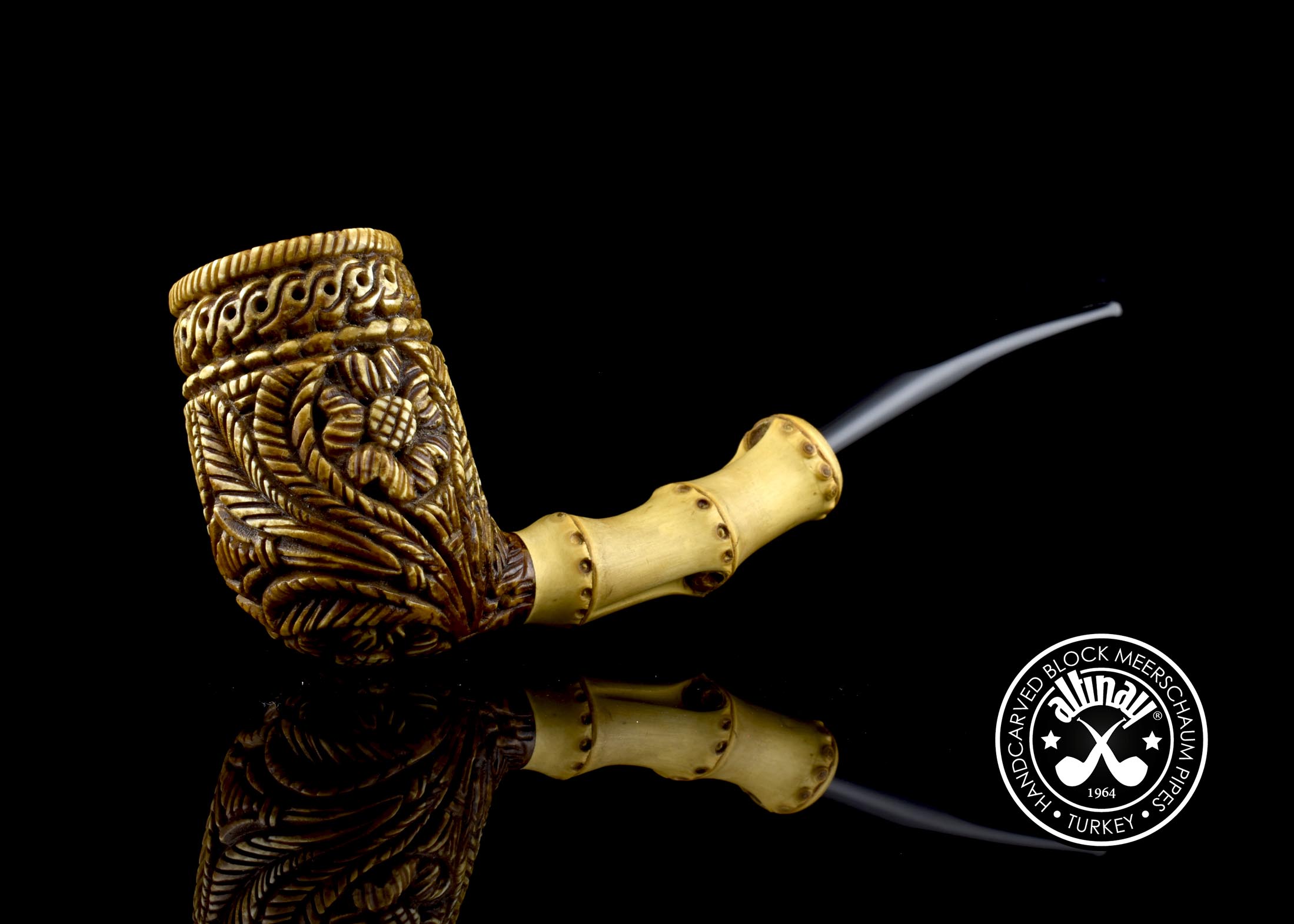 altinay-bamboo-billiard-meerschaumpfeife-bambusholm-5 image 2